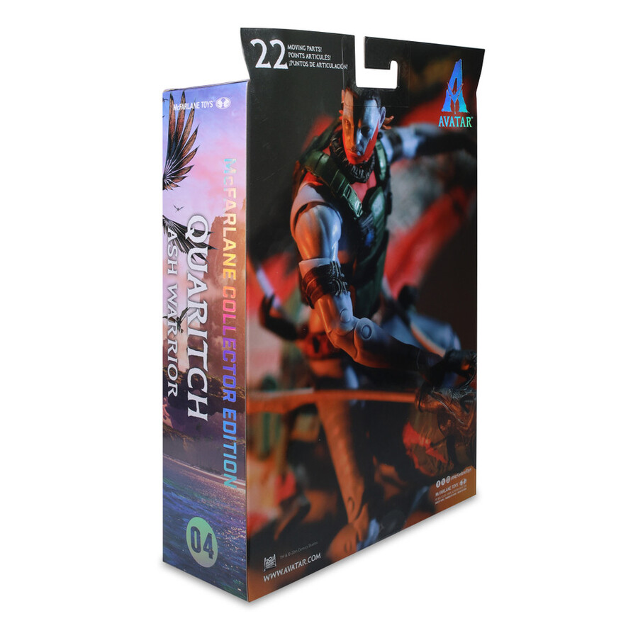quaritch ash warrior avatar fire and ash 7 figure