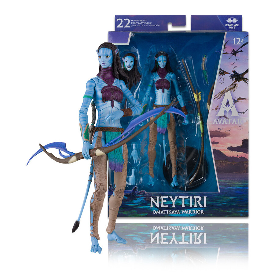 neytiri omatikaya warrior avatar fire and ash 7 figure