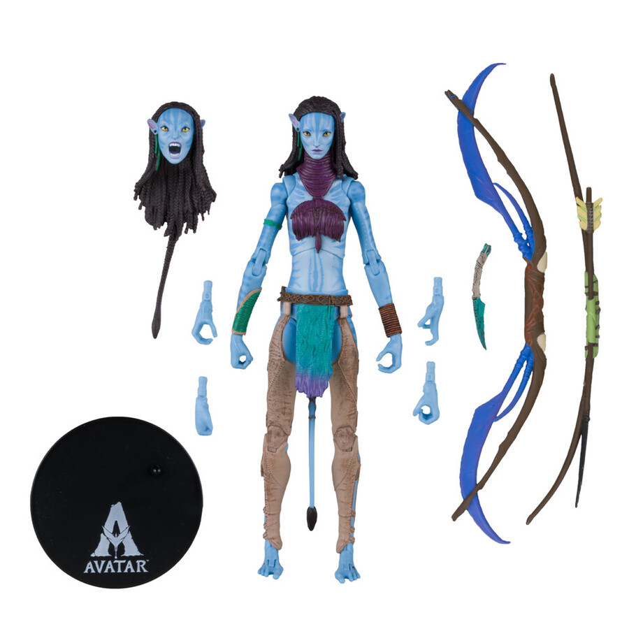 neytiri omatikaya warrior avatar fire and ash 7 figure