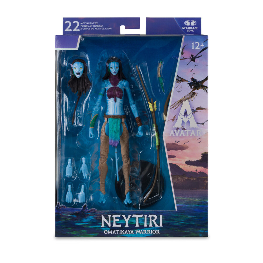 neytiri omatikaya warrior avatar fire and ash 7 figure