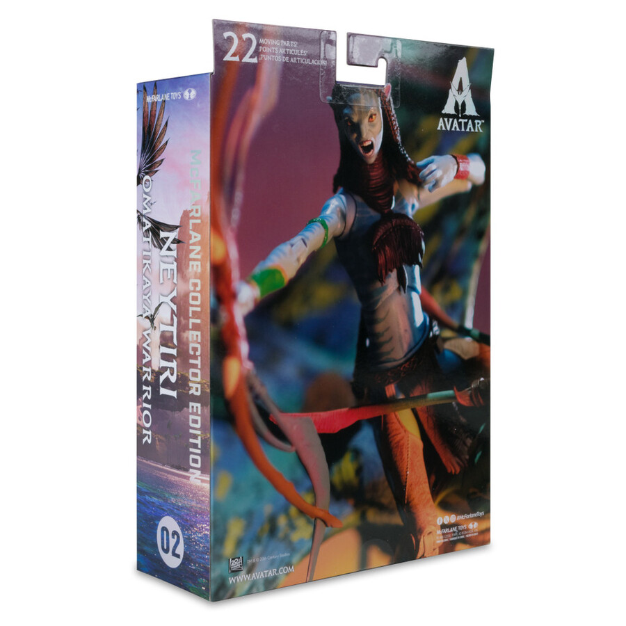 neytiri omatikaya warrior avatar fire and ash 7 figure