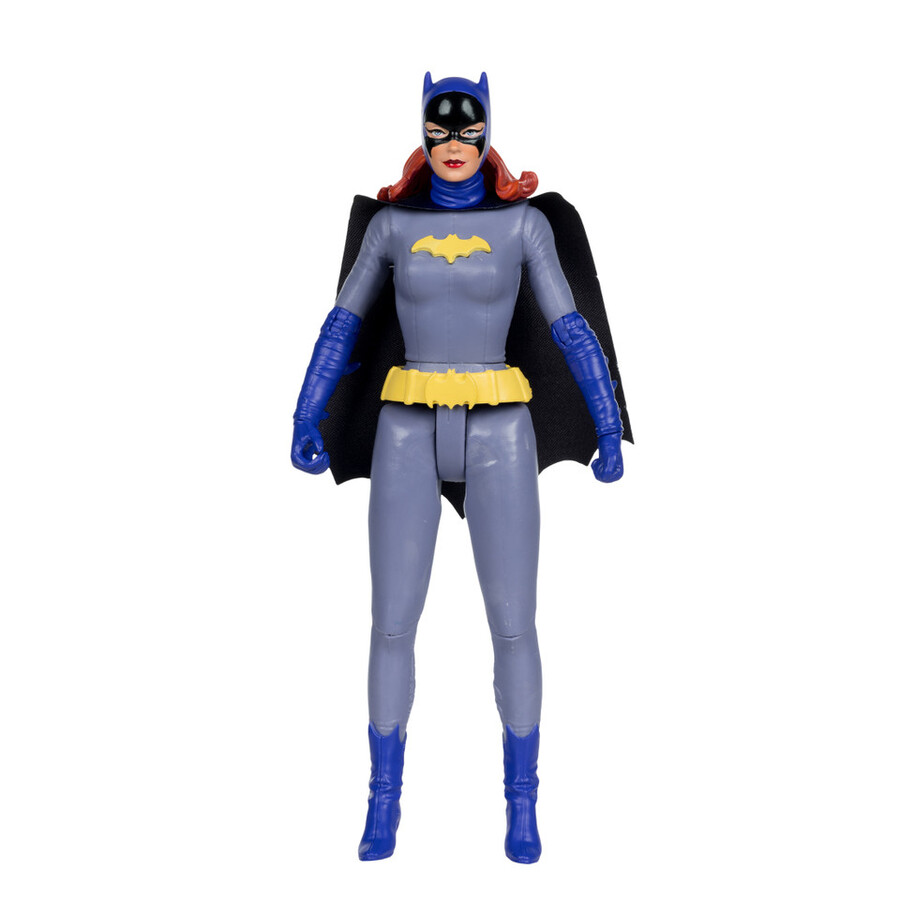batgirl in black-grey dc retro batman 66 comic 6 figure