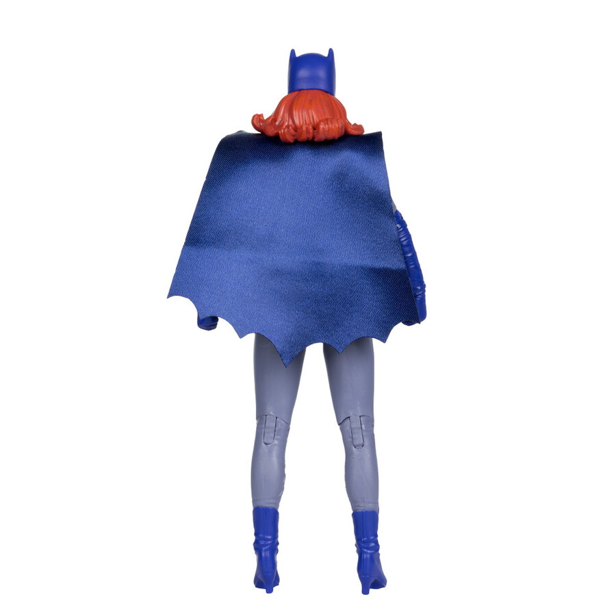 batgirl in black-grey dc retro batman 66 comic 6 figure