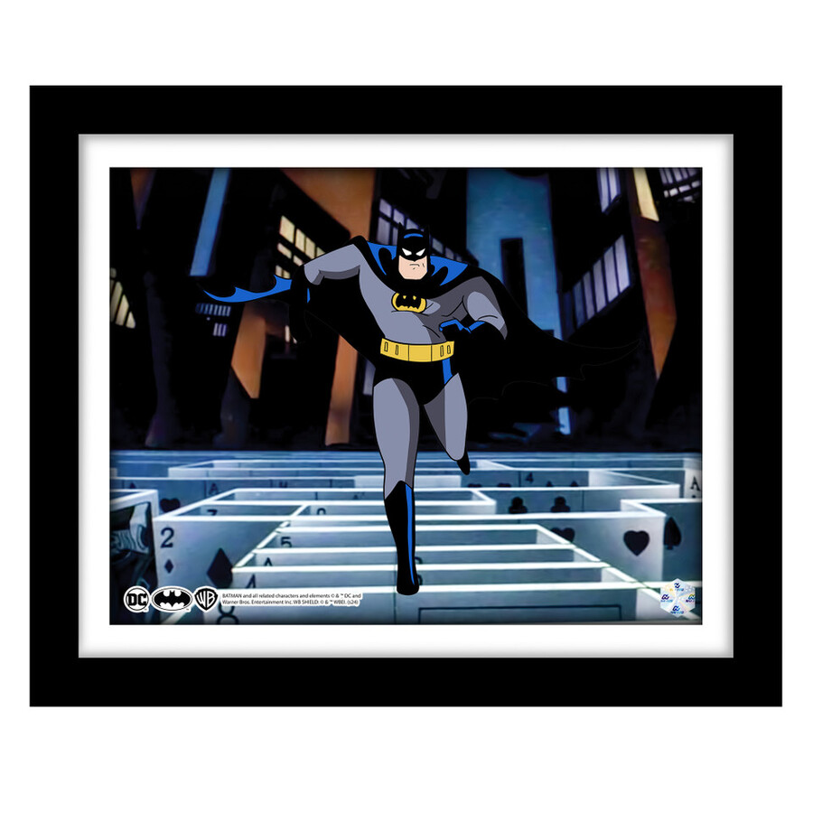 mad as a hatter 1012 batman animation cel art scene