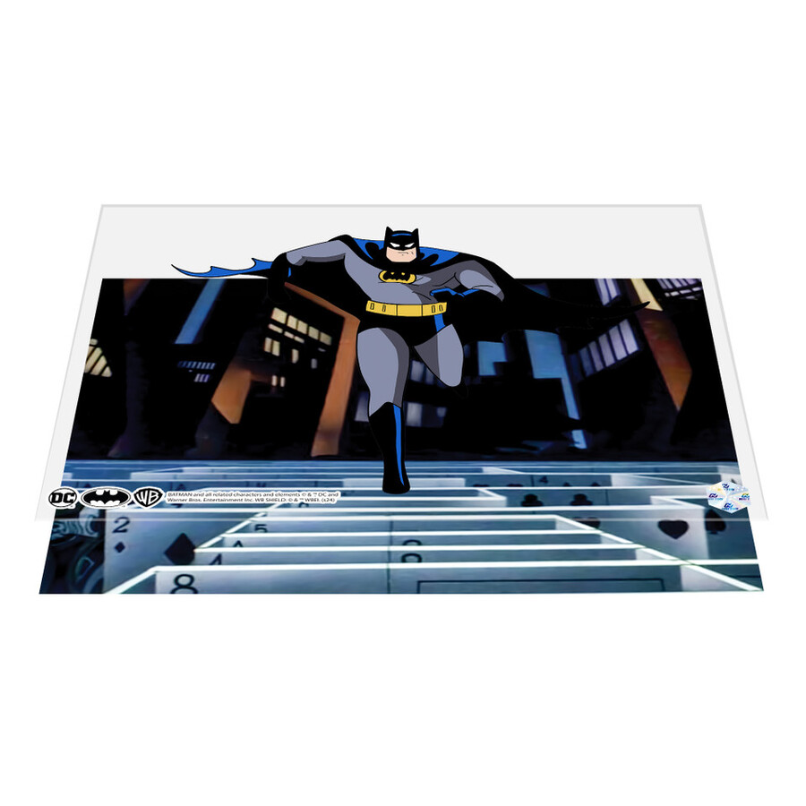 mad as a hatter 1012 batman animation cel art scene