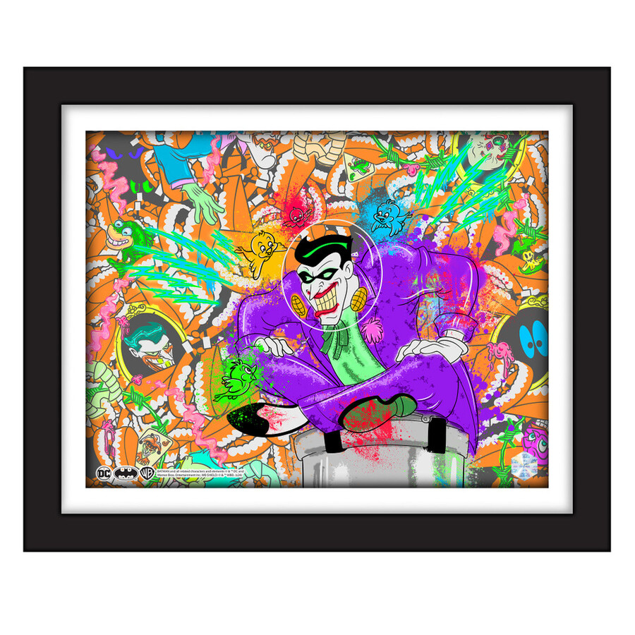 the last laugh the joker 1101 batman animation cel art scene