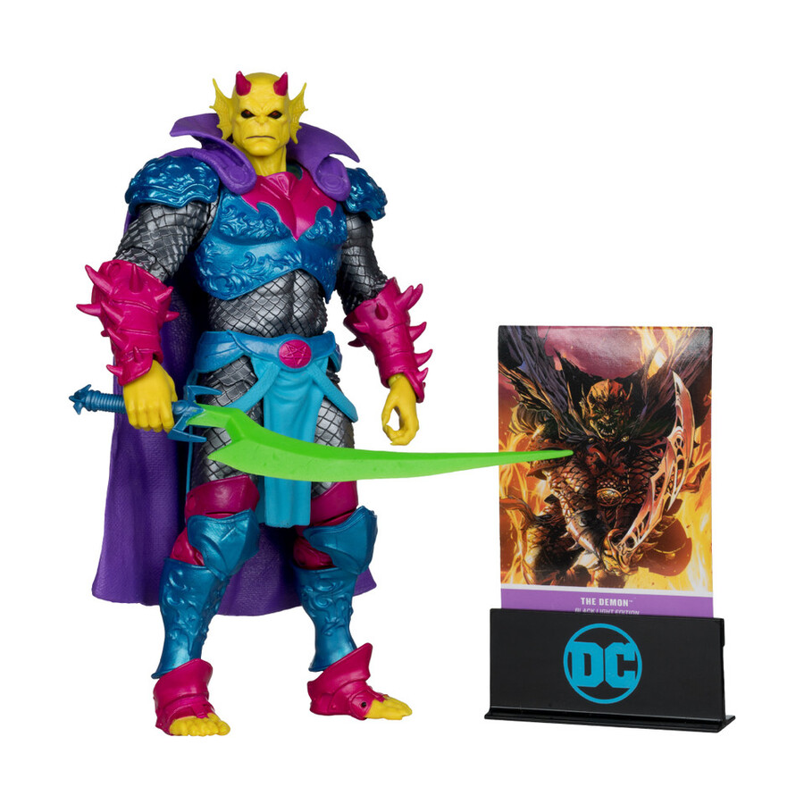 demon demon knights black light edition gold label 7 figure exclusive