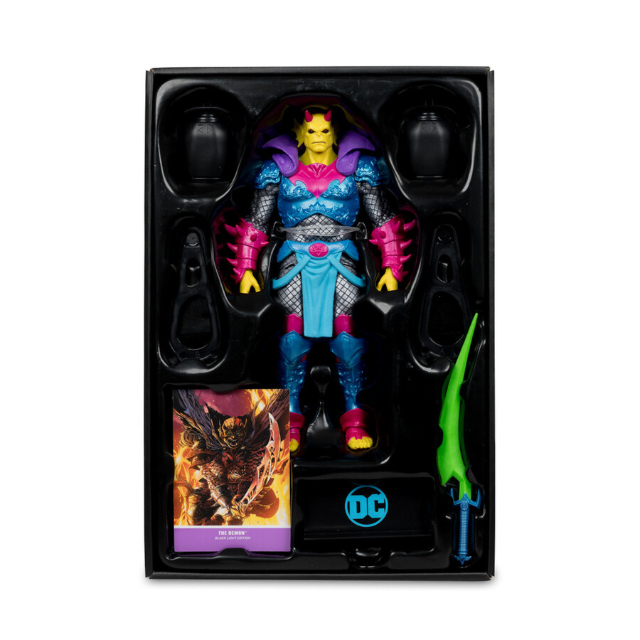 demon demon knights black light edition gold label 7 figure exclusive