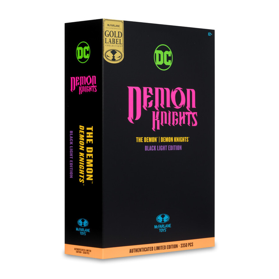 demon demon knights black light edition gold label 7 figure exclusive