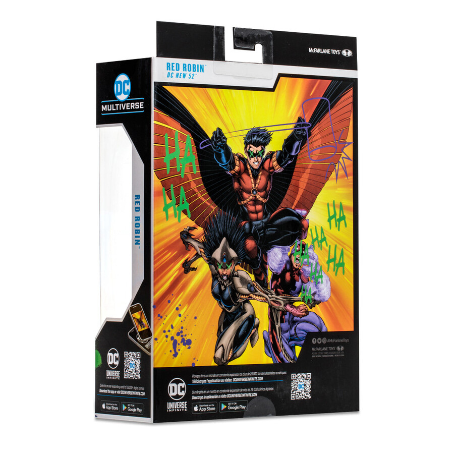 red robin jokerized gold label 7 figure