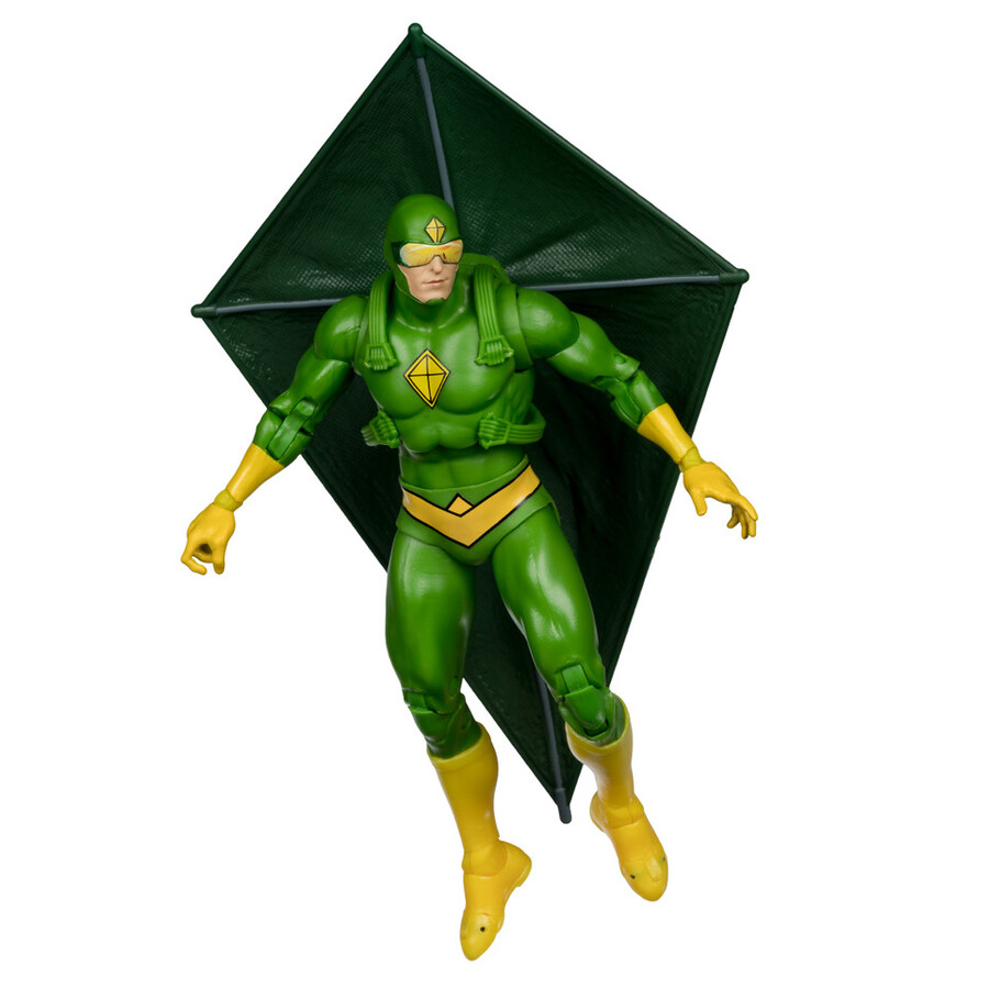 kite-man batman rogues mcfarlane collector edition gold label 7 figure