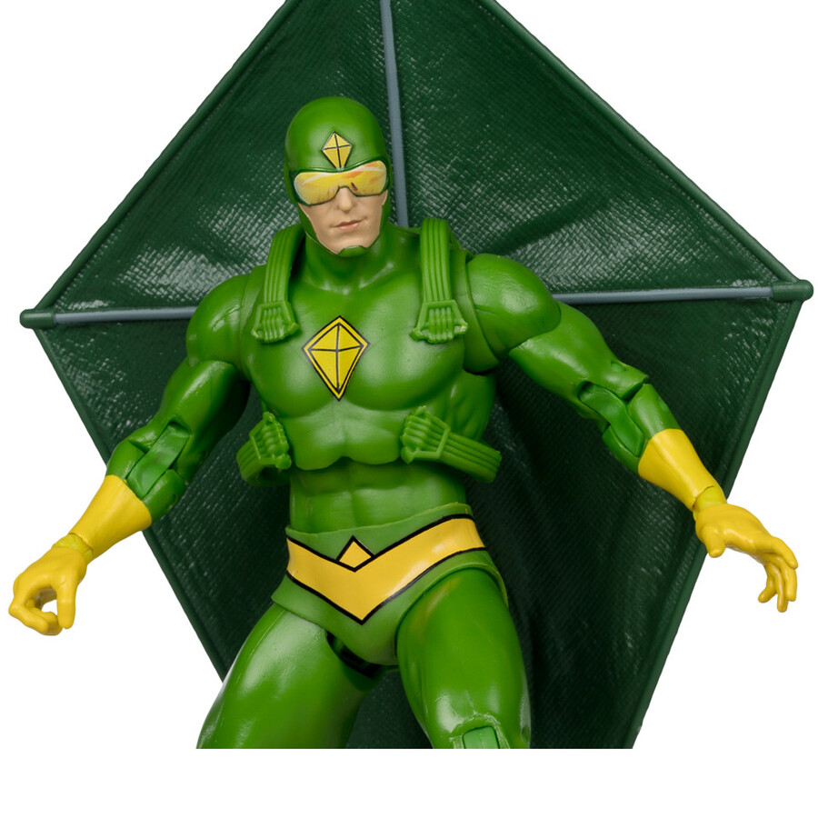 kite-man batman rogues mcfarlane collector edition gold label 7 figure
