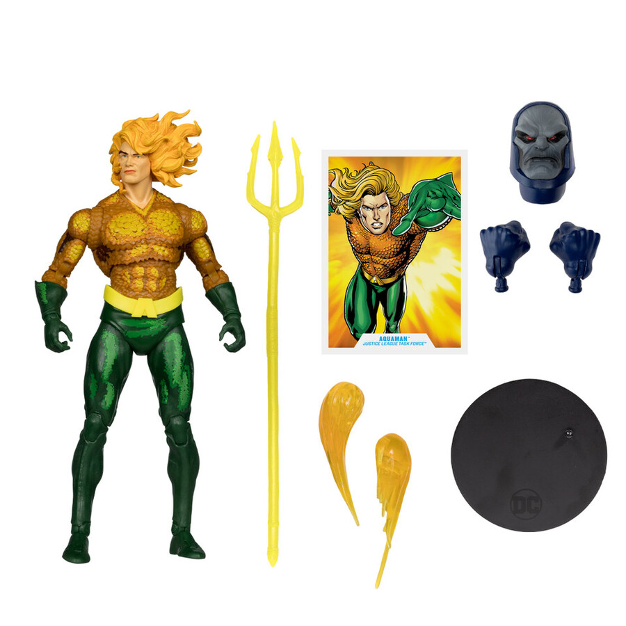 aquaman justice league task force 7 build-a-figure