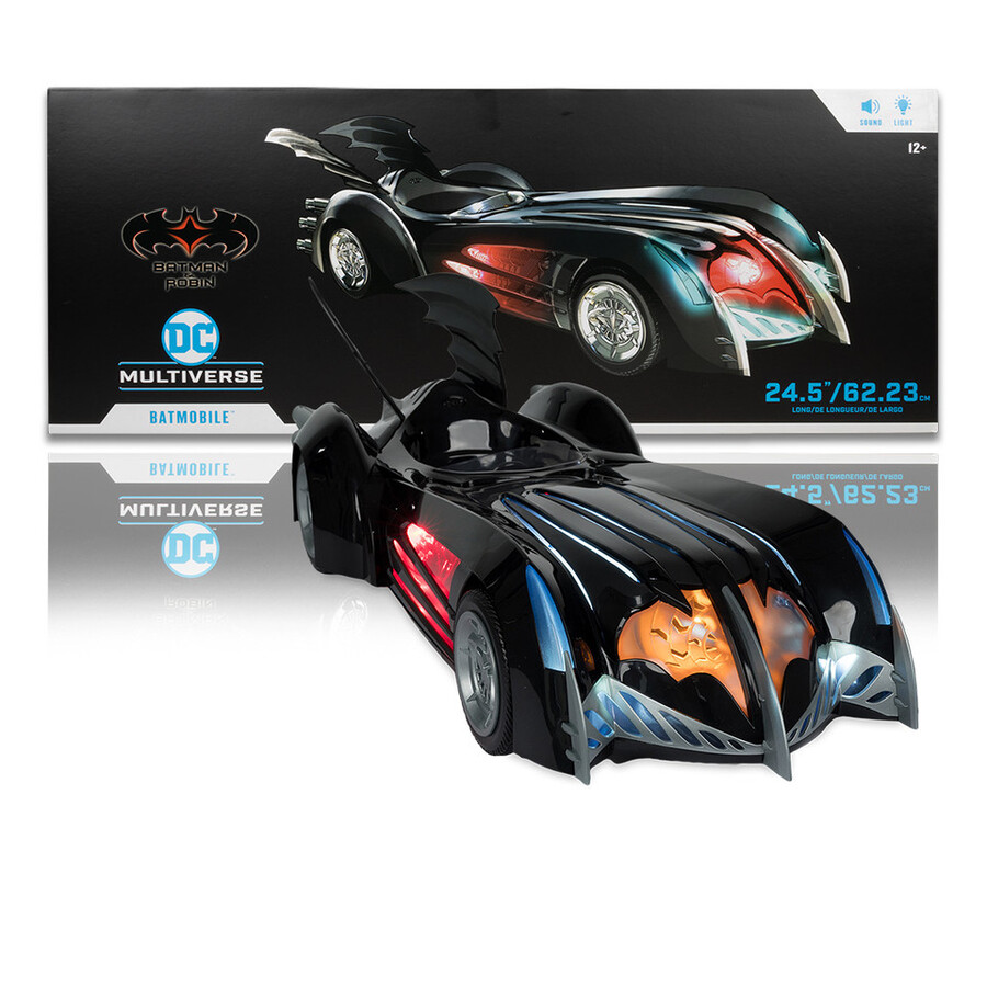 batmobile batman robin vehicle wlights and sound