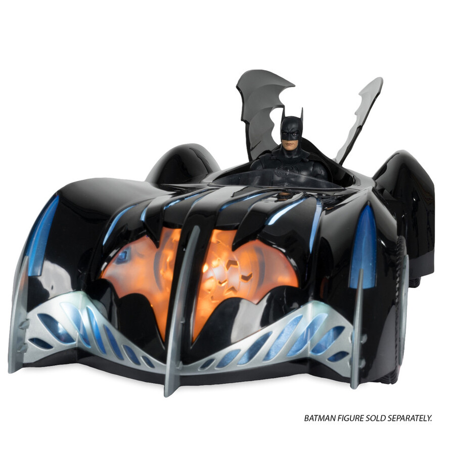 batmobile batman robin vehicle wlights and sound