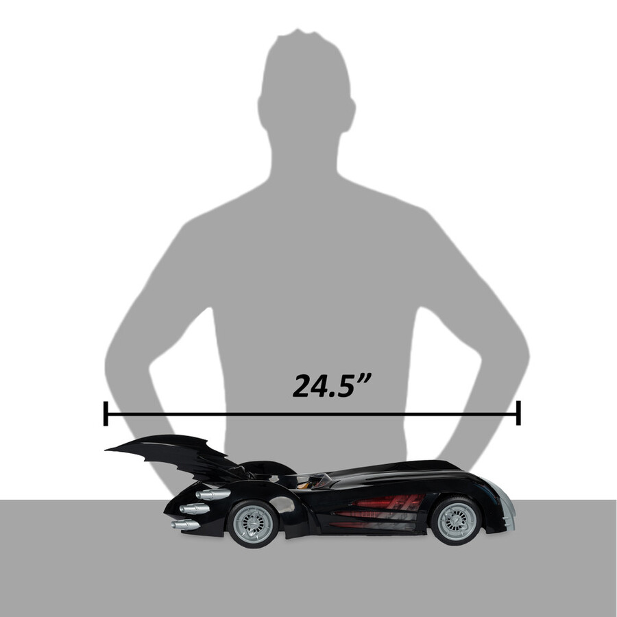batmobile batman robin vehicle wlights and sound