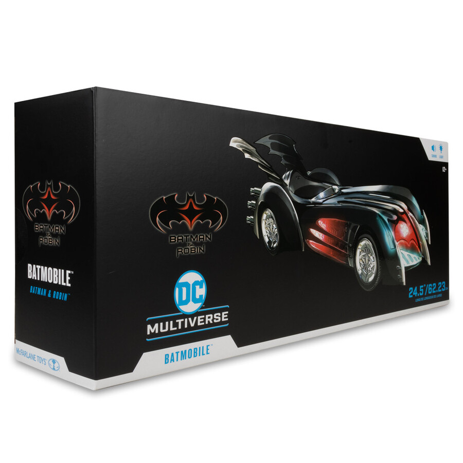 batmobile batman robin vehicle wlights and sound