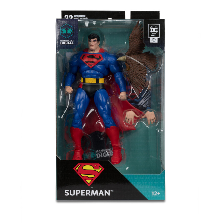 superman our worlds at war 7 figure wmcfarlane toys digital collectible