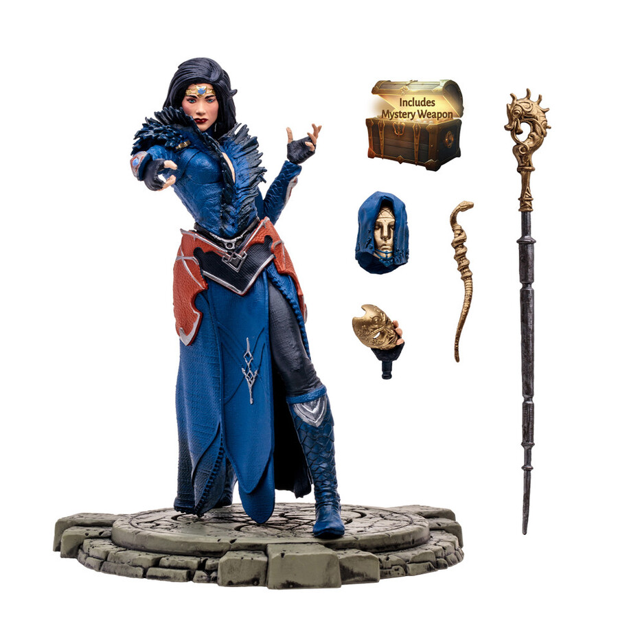 hydra lightning sorceress common diablo iv 112 posed figure
