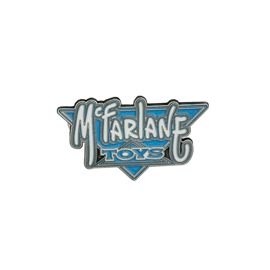 mcfarlane toys retro logo pin club exclusive