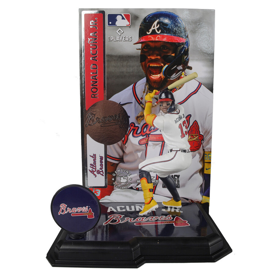 ronald acuna jr. atlanta braves mlb factory sealed case 6 w chase