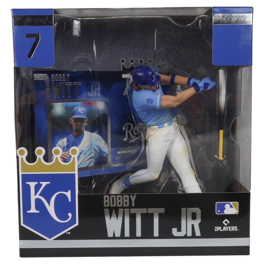 bobby witt jr. kansas city royals mlb bundle 2 regular and platinum chase 7 figures mcfarlanes sportspicks