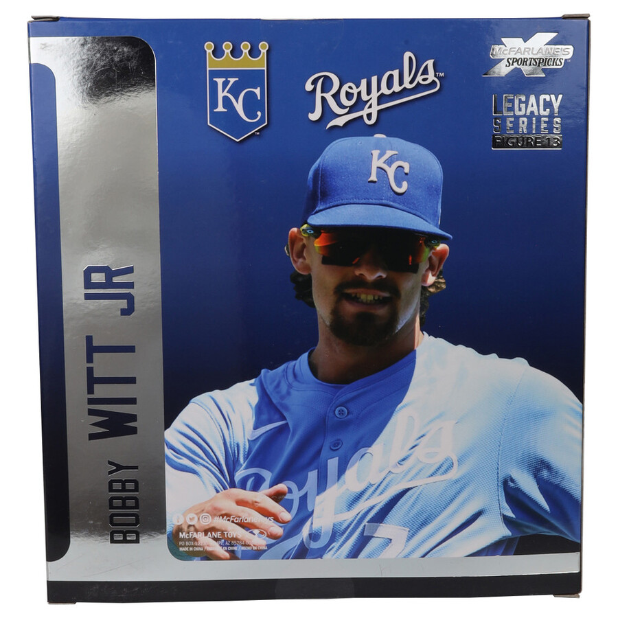 bobby witt jr. kansas city royals mlb bundle 2 regular and platinum chase 7 figures mcfarlanes sportspicks