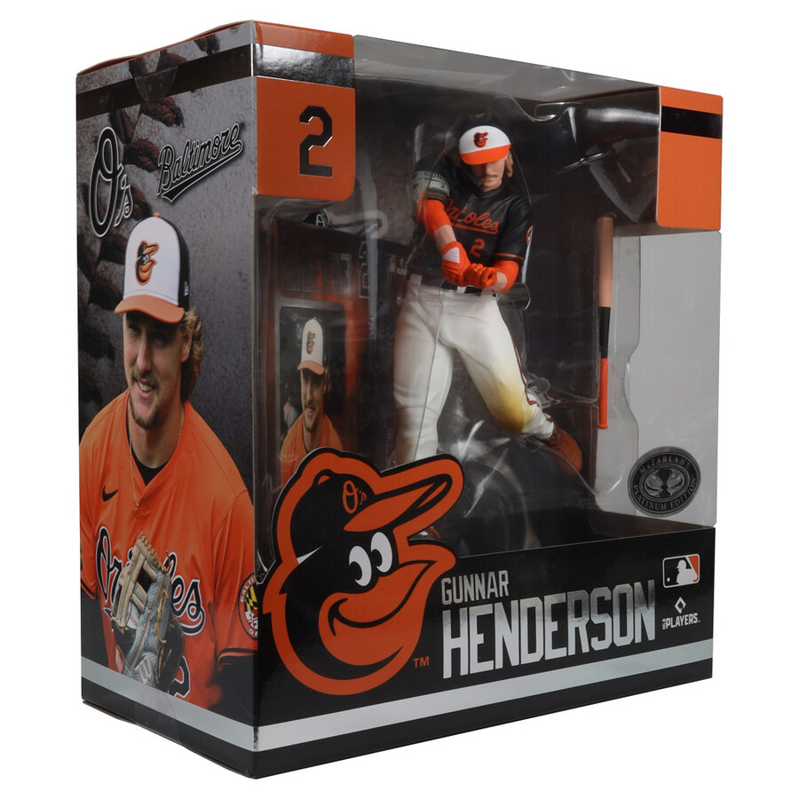 gunnar henderson mlb bundle 2 regular and platinum chase 7 figures mcfarlanes sportspicks