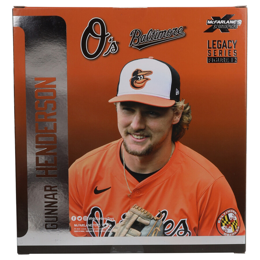 gunnar henderson mlb bundle 2 regular and platinum chase 7 figures mcfarlanes sportspicks