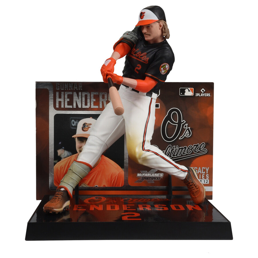 gunnar henderson mlb bundle 2 regular and platinum chase 7 figures mcfarlanes sportspicks