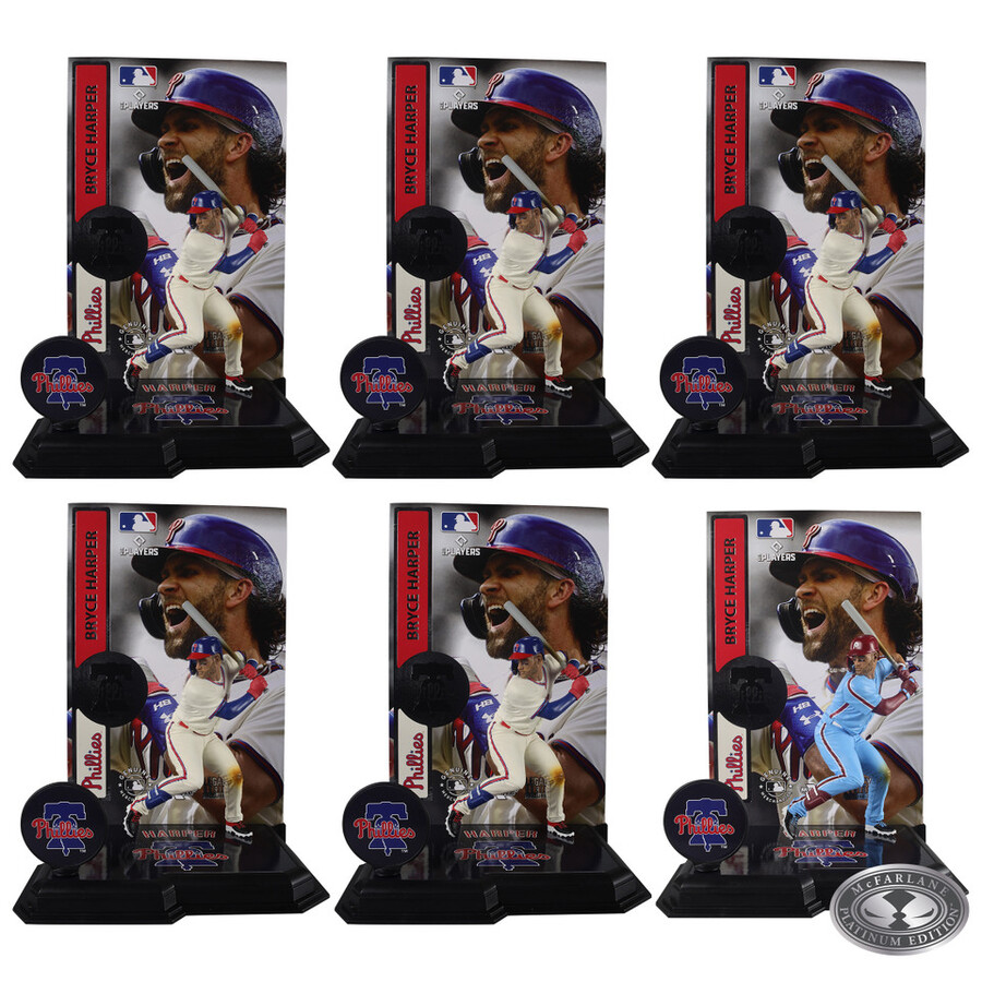 bryce harper philadelphia phillies mlb factory sealed case 6 w chase
