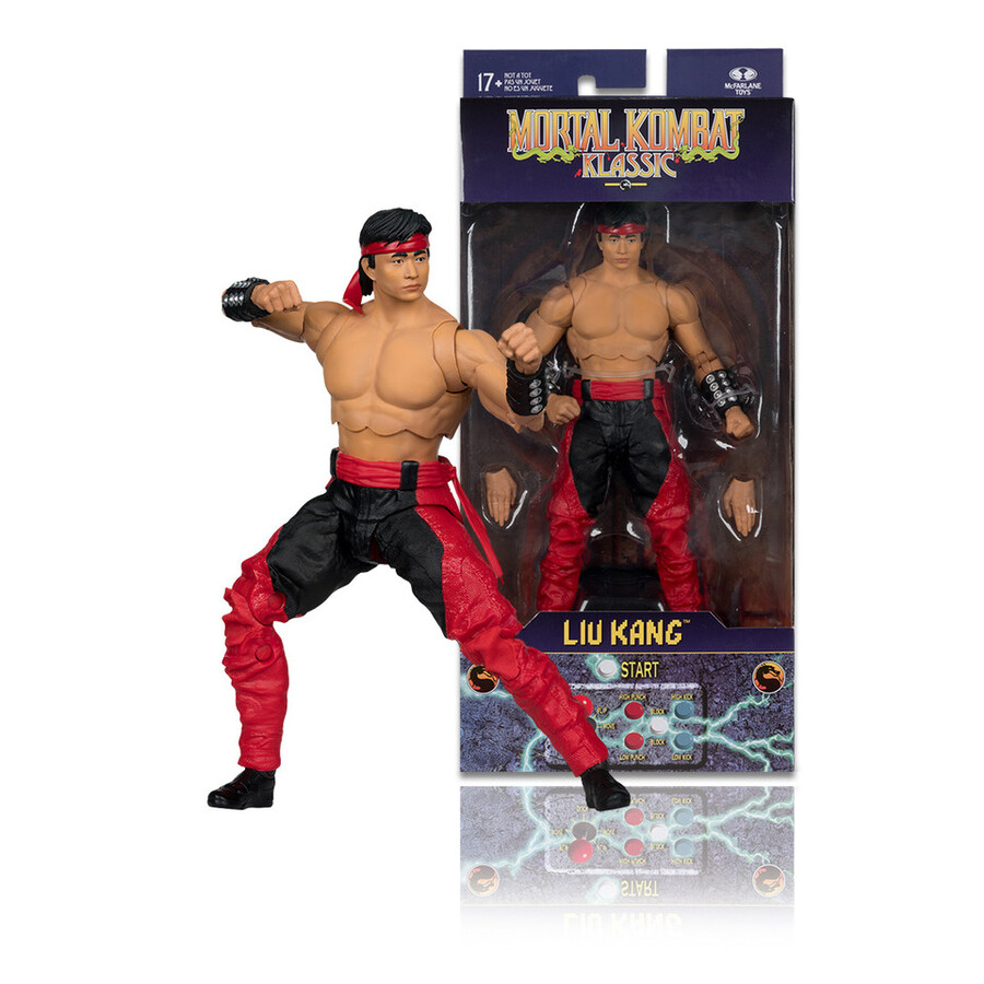liu kang mortal kombat klassic 7 figure
