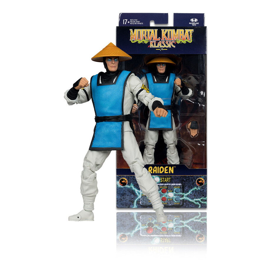 raiden mortal kombat klassic 7 figure