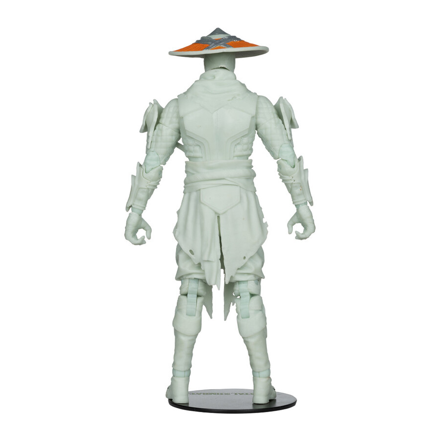 raiden mortal kombat glow in the dark edition gold label 7 figure