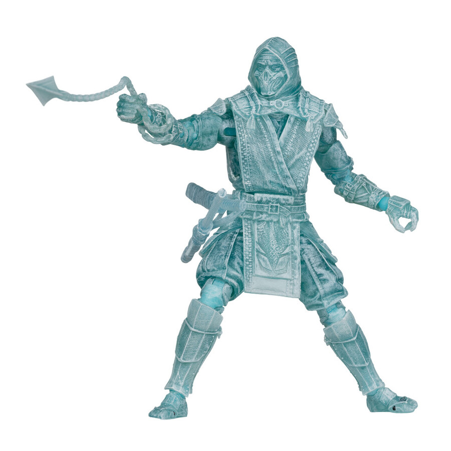 scorpion mortal kombat frostbite edition gold label 7 figure