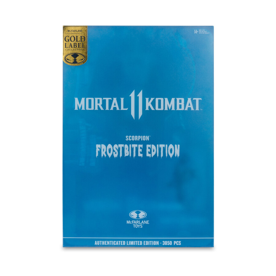 scorpion mortal kombat frostbite edition gold label 7 figure