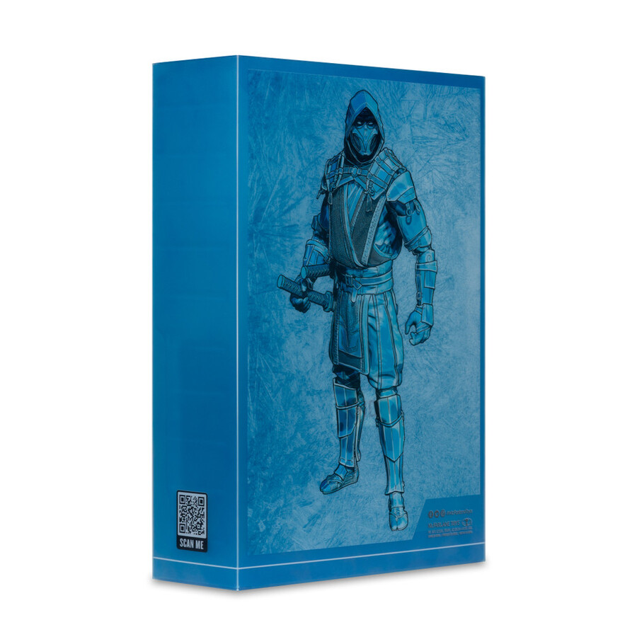 scorpion mortal kombat frostbite edition gold label 7 figure