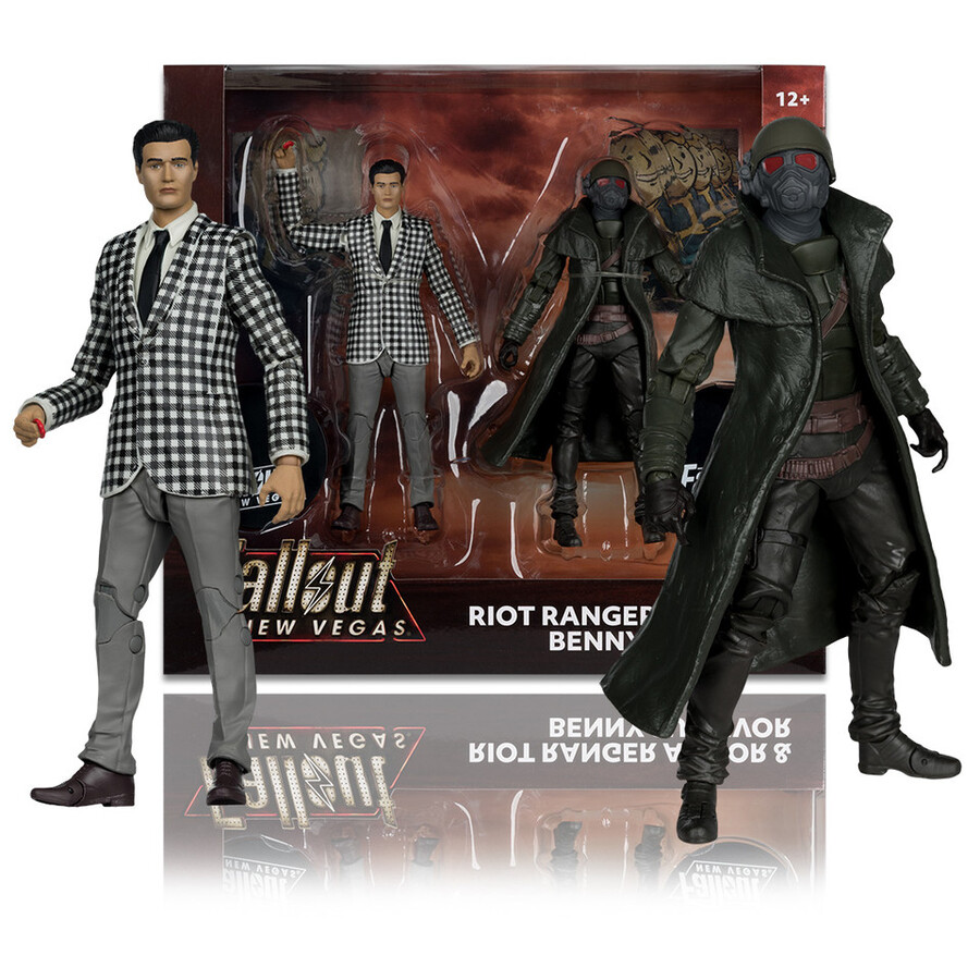 riot ranger armor benny fallout new vegas 2-pack 7 figure