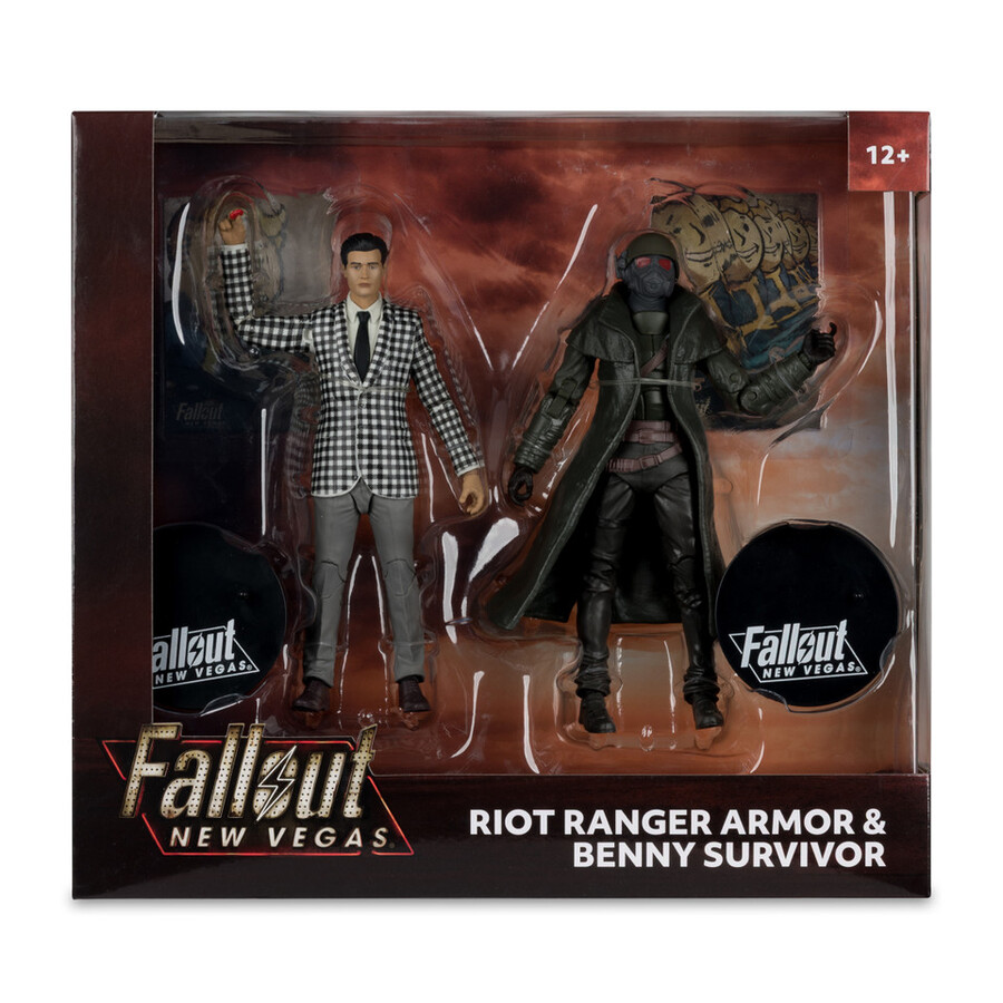 riot ranger armor benny fallout new vegas 2-pack 7 figure