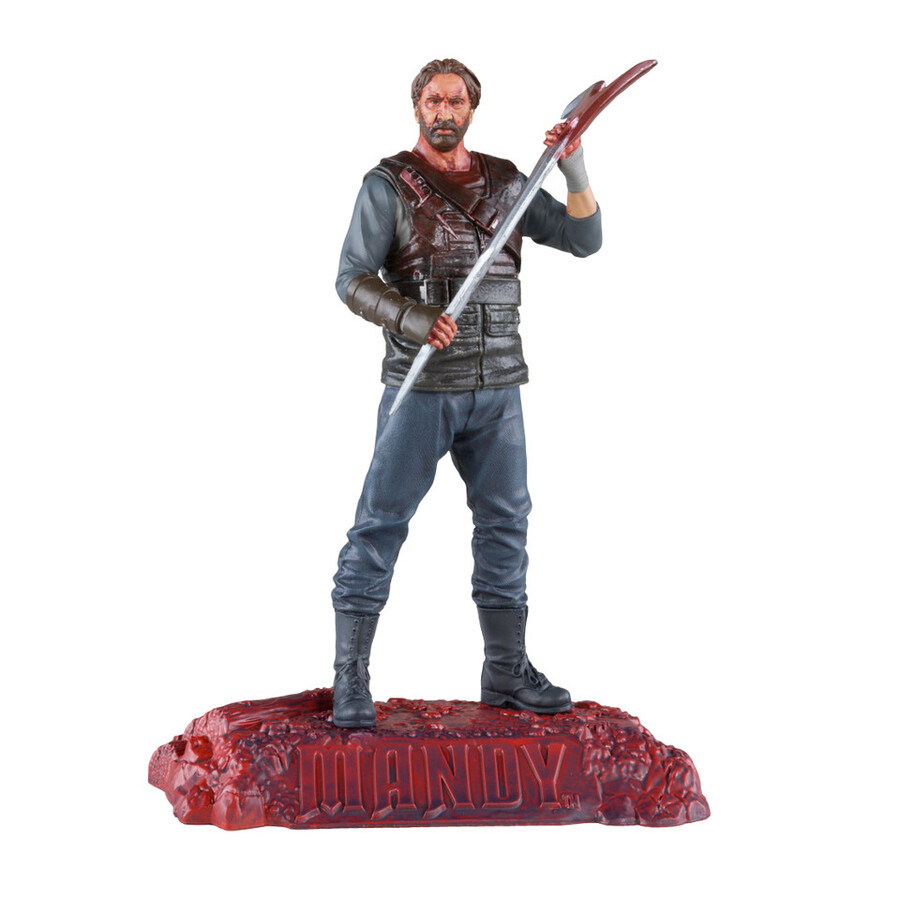 red miller mandy movie maniacs 6 posed figure gold label mcfarlane toys store exclusive