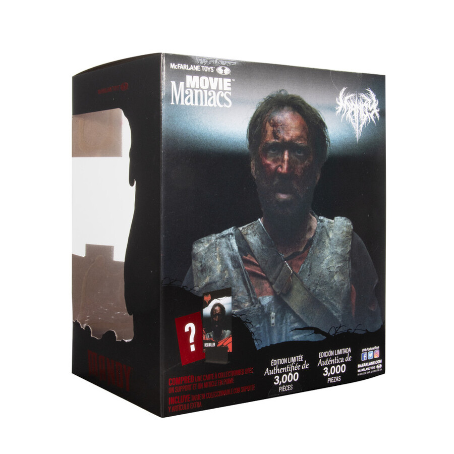 red miller mandy movie maniacs 6 posed figure gold label mcfarlane toys store exclusive