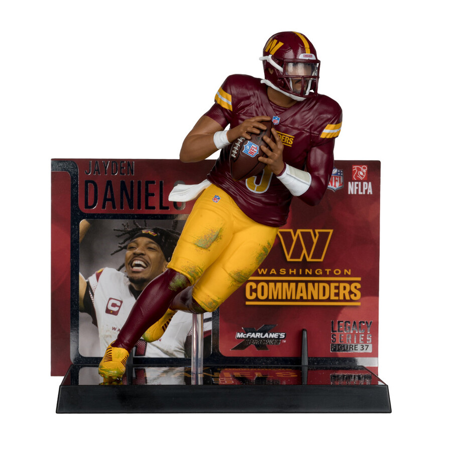 jayden daniels washington commanders nfl 7 figure mcfarlanes sportspicks