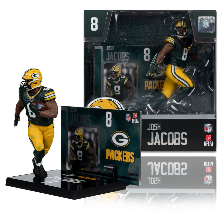 josh jacobs green bay packers nfl factory sealed case 6