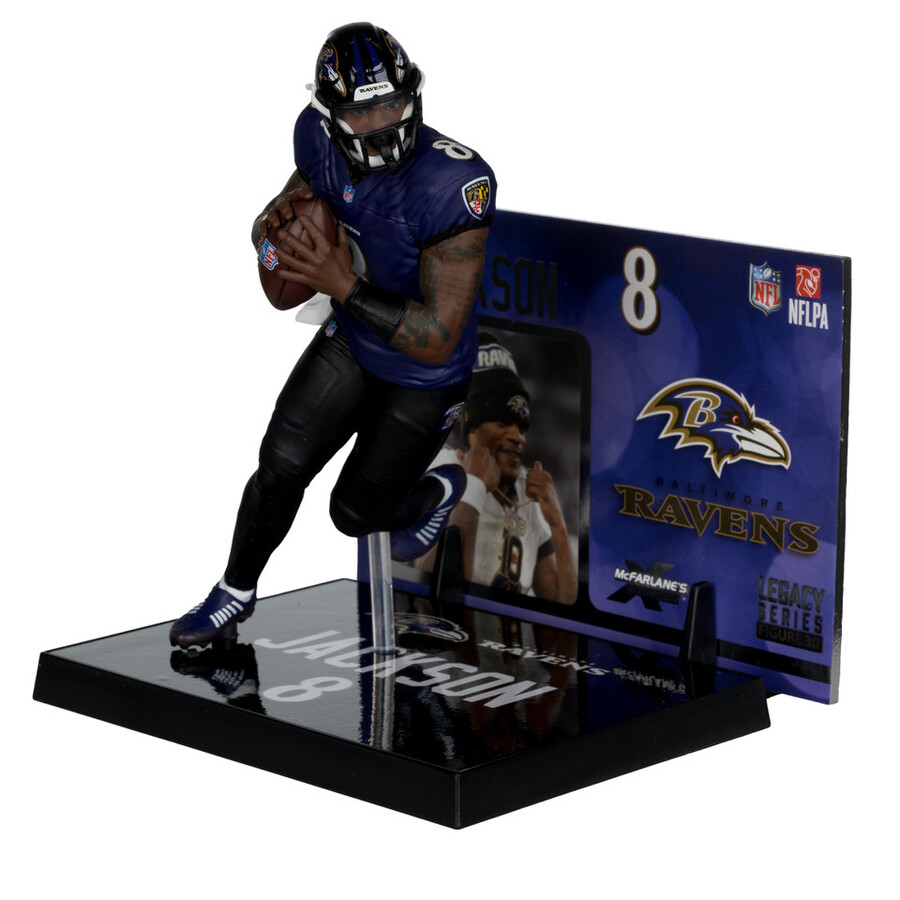lamar jackson walternate jersey baltimore ravens nfl 7 figure mcfarlanes sportspicks