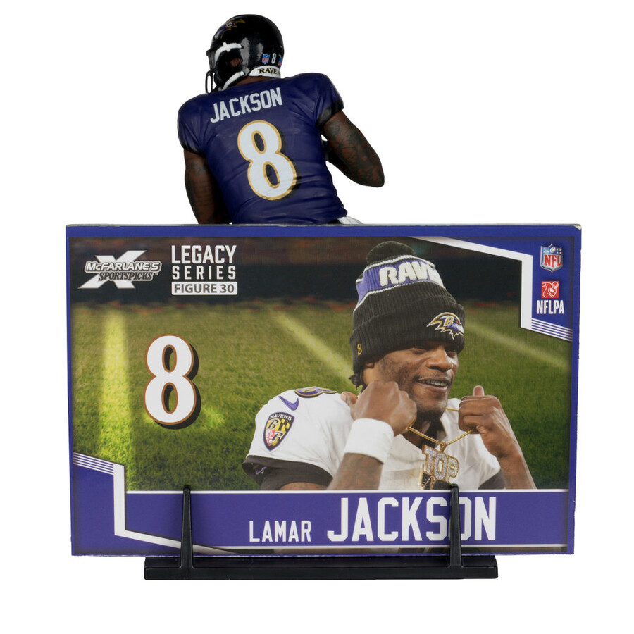 lamar jackson walternate jersey baltimore ravens nfl 7 figure mcfarlanes sportspicks