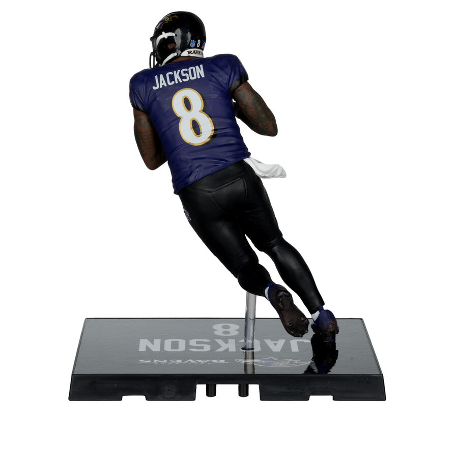 lamar jackson walternate jersey baltimore ravens nfl 7 figure mcfarlanes sportspicks