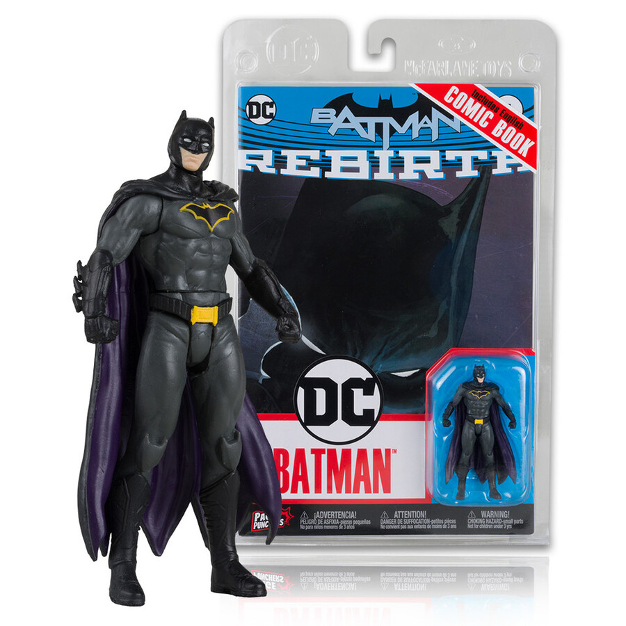 batman wrebirth comic page punchers 3 figure