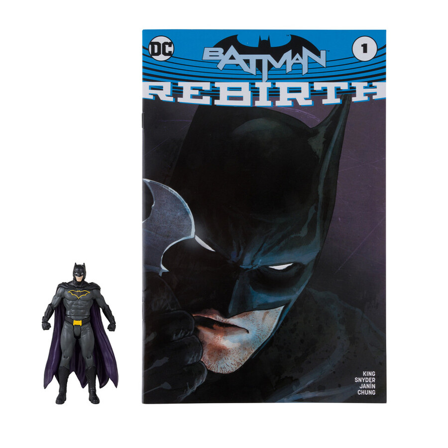 batman wrebirth comic page punchers 3 figure