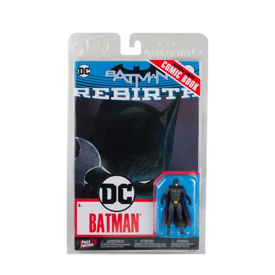 batman wrebirth comic page punchers 3 figure