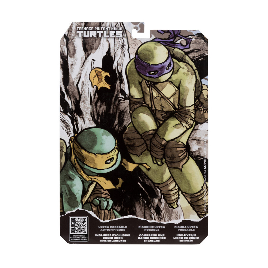 donatello page punchers teenage mutant ninja turtles 5 figure wcomic